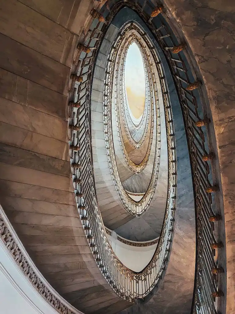 Incredible architecture in Naples Italy 