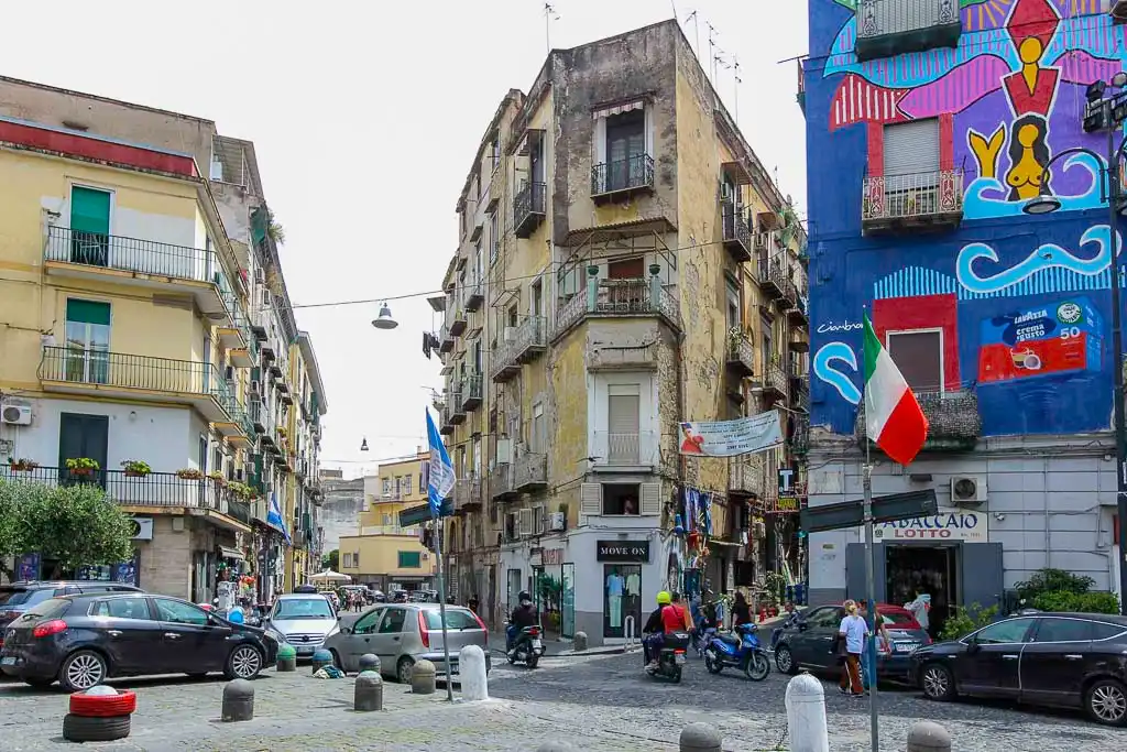 Mercato dei Vergini is a local market in Rione Sanita where locals shops everyday is bustling and busy all day long