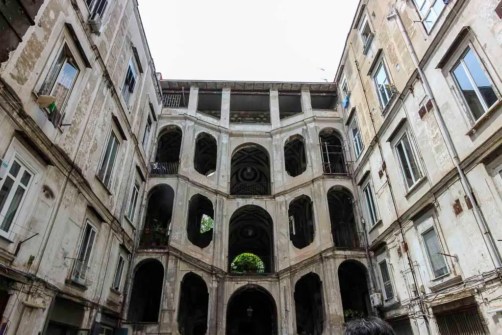 The Art Nuveau Palazzo San Felice in Naples Rione Sanita