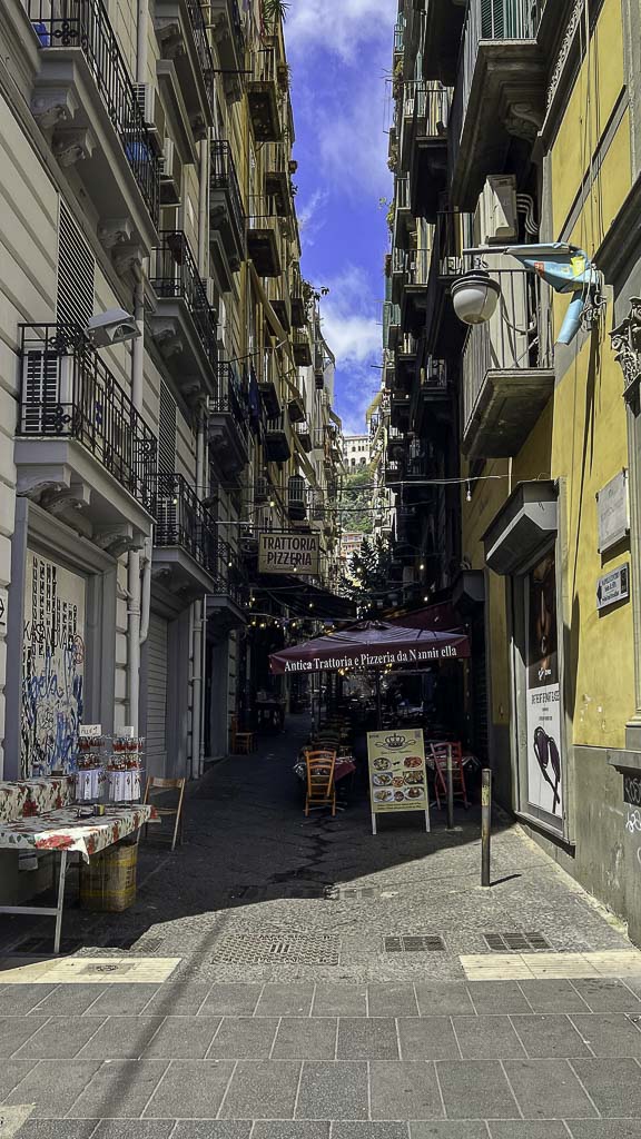 Naples Spanish Quarter Entrance from Via Toledo
