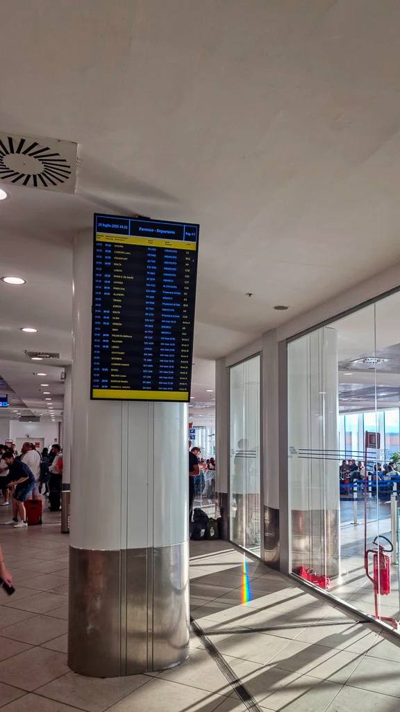 We’ve Worked (and Eaten) Our Way Across Naples Airport – Here’s the Only Real Guide You’ll Need 10 Gate display at Naples Airport